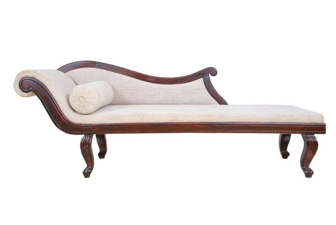 Classic Wooden Chaise Lounge